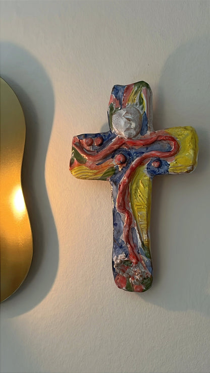 Keramik vægdekoration